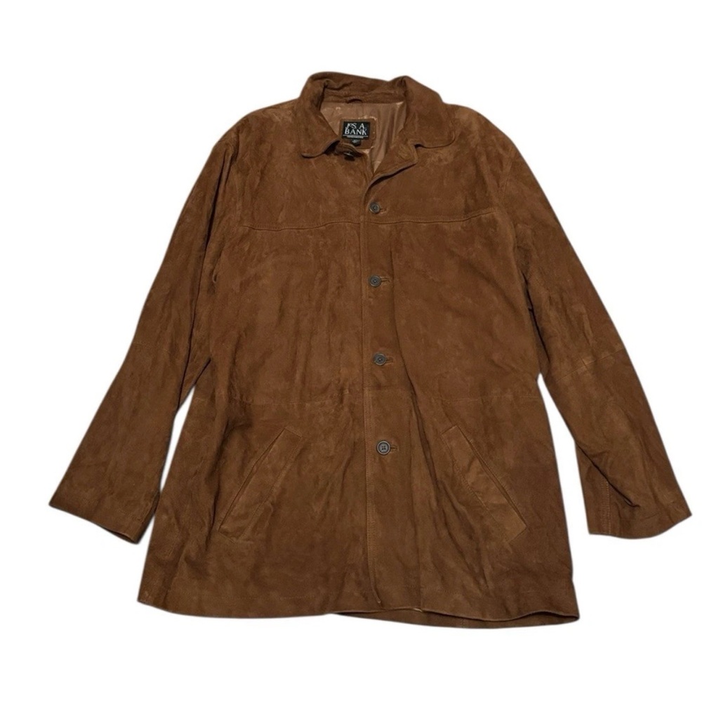 JOS‎ A Bank Suede Leather Jacket